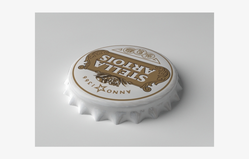 Stella Artois Bottle Tin Cap - Stella Artois, transparent png download