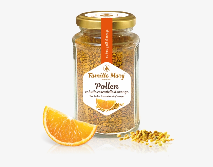 Pollen Des Fleurs Orange Grains 1 - Pollen, transparent png download