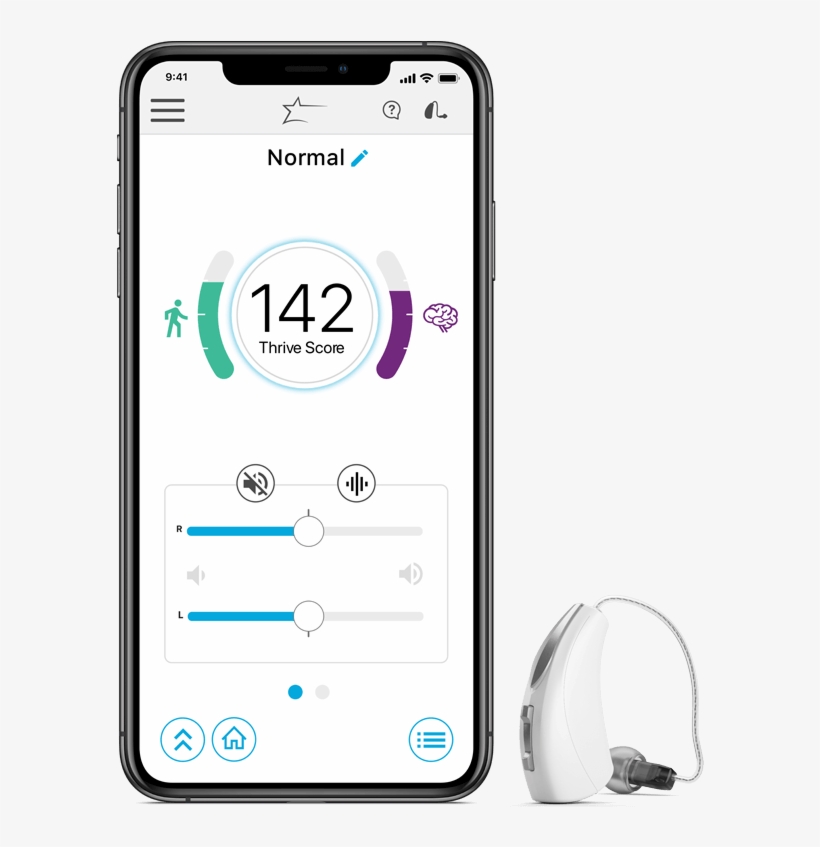 Discover Livio Ai - Starkey Thrive Mobile App, transparent png download