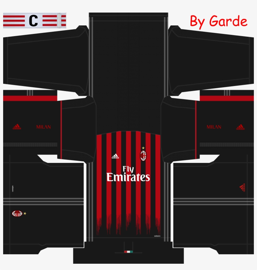 Milán - Ajax Pes Kit Png, transparent png download