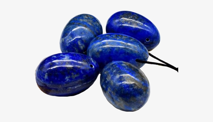 5cm Natural Blue Lapis Lazuli Yoni Eggs - Sapphire, transparent png download