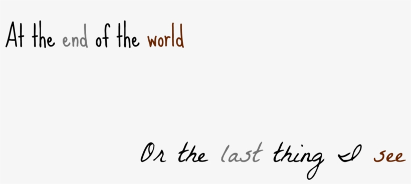 My Chemical Romance // Ghost Of You - Calligraphy, transparent png download