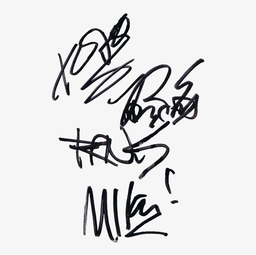 My Chemical Romance This Is From My Own Signed Tbp - My Chemical Romance Firma, transparent png download