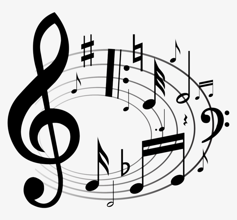 Beethoven Source - Music Notes Clipart, transparent png download