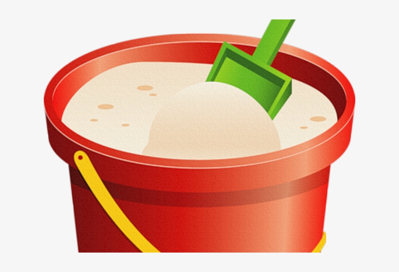 Beach Ball Clipart Tool - Sand Bucket Clipart, transparent png download