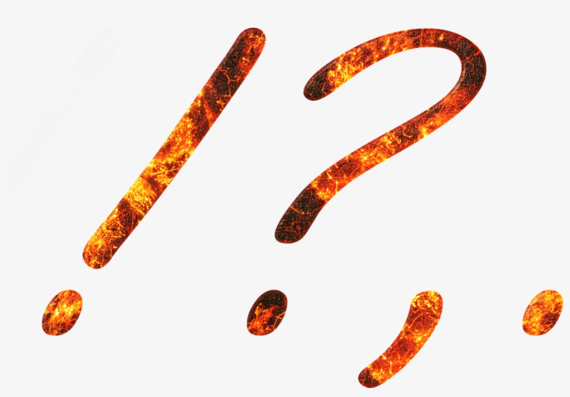 Fire Embers Png - Imagem Sinais De Pontuaçao, transparent png download