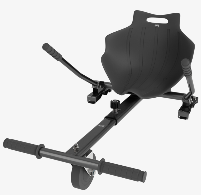 Smarthlon 10 Inch Classic Hoverboard Black White Blue - Hoverboard, transparent png download