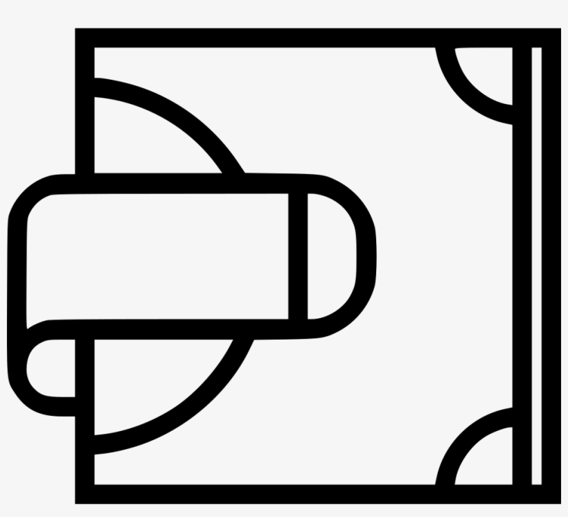 Money Clip Comments - Line Art, transparent png download