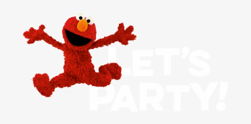 Let's Party - Elmo Smiling, transparent png download