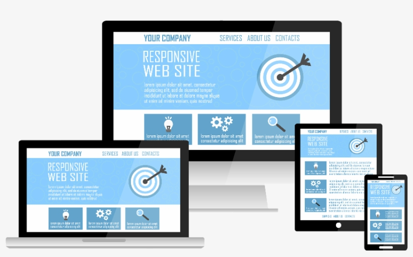 Our Core Website & Design Services On Your Project - Responsive Tablet, transparent png download