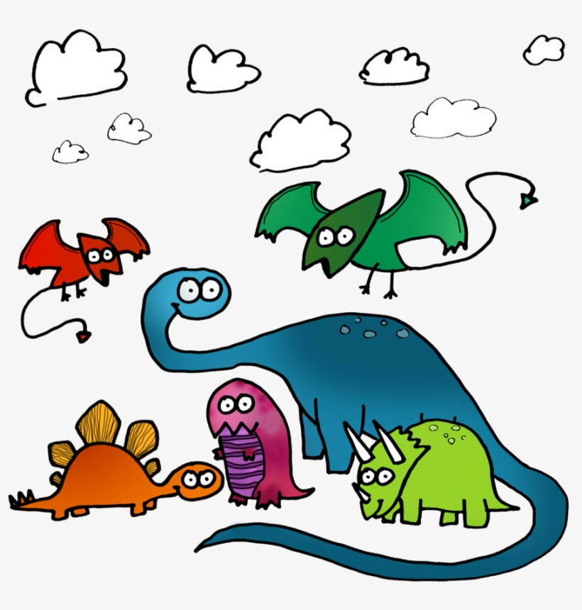 A Dino Party Is A Very Good Time, transparent png download