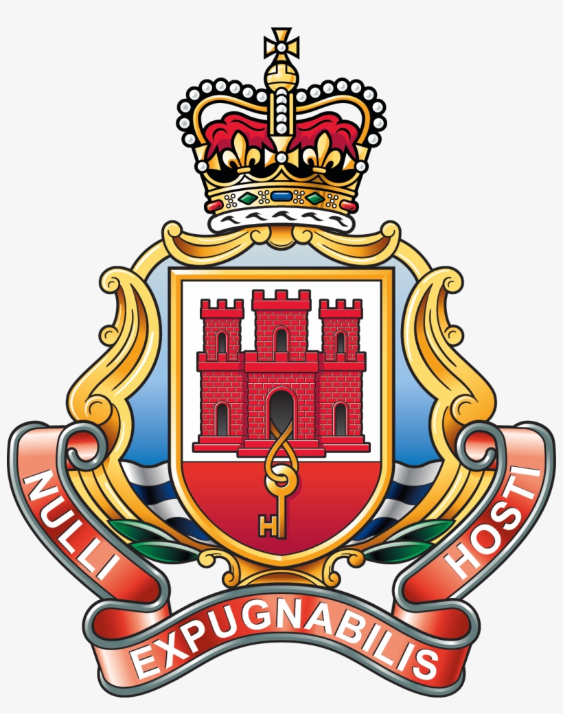Royal Gibraltar Regiment - Royal Engineers Cap Badge, transparent png download