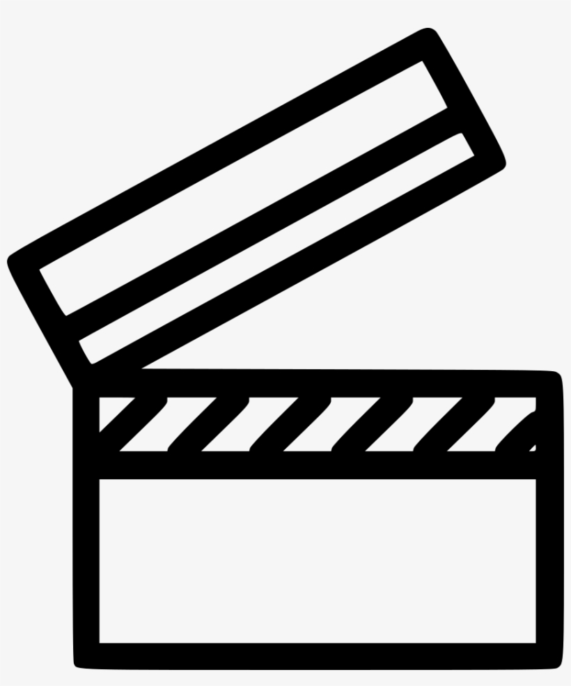Clapperboard Open Comments - Camera De Vlog Png, transparent png download