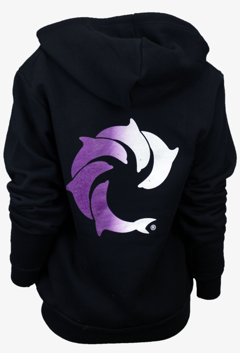 Ladies Smear Zip Hood - Wrv, transparent png download