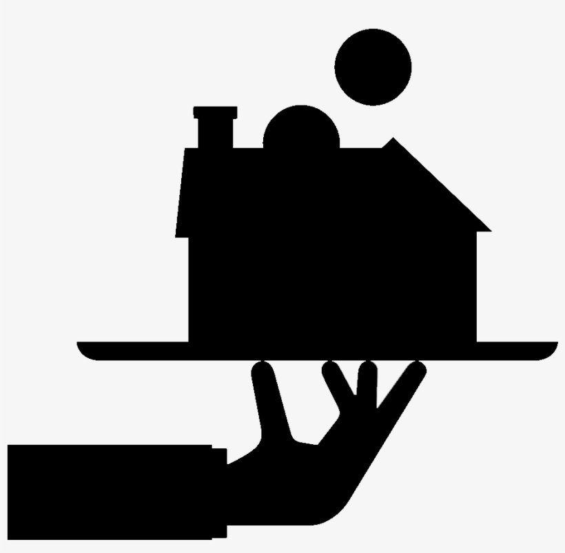 Real Estate Silhouette, transparent png download