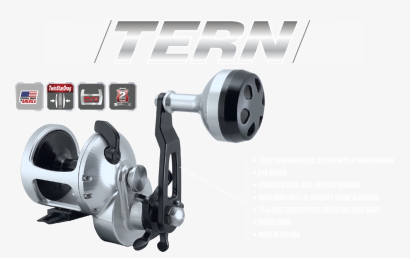 First Star Drag Reel To Ever Have A Twindrag - Accurate Tern Reel, transparent png download