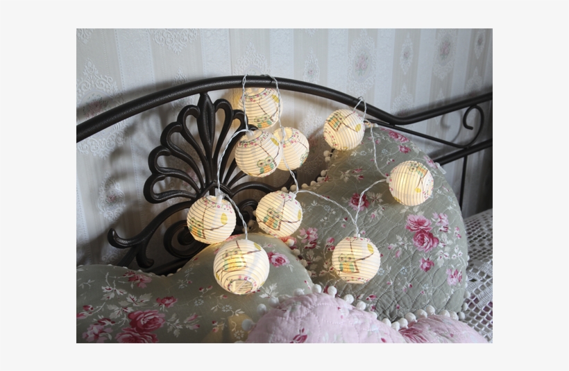 Light Chain Paper Lanterns - Ceiling Fixture, transparent png download