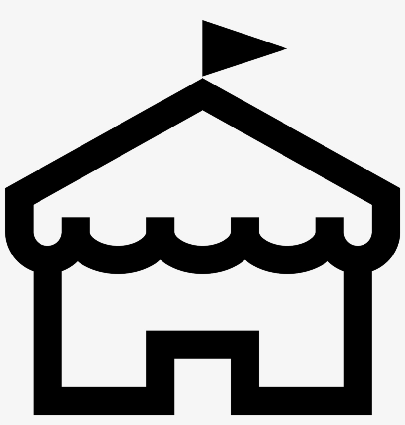Circus Tent Icon, transparent png download