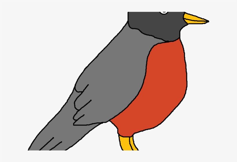 American Robin Clipart Robbin - Adã©lie Penguin, transparent png download