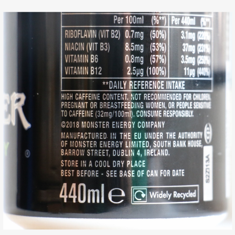 Monster Energy Packaging - Display Device, transparent png download