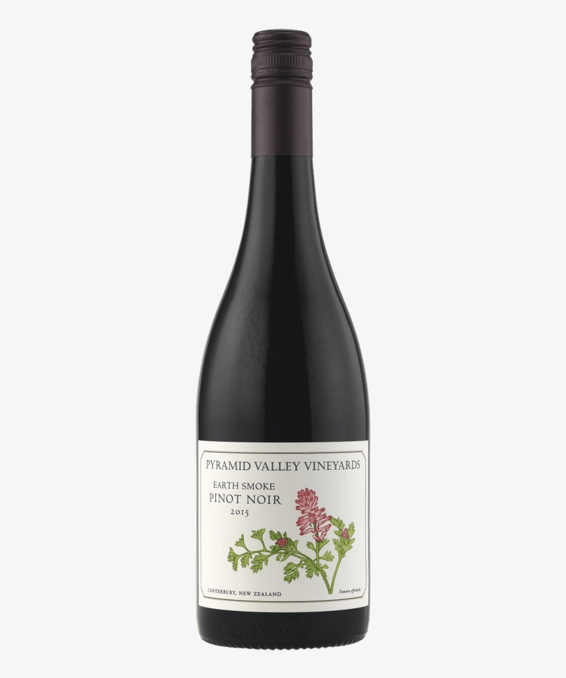 2015 Pyramid Valley Earth Smoke Pinot Noir - Ministry Of Clouds Grenache, transparent png download