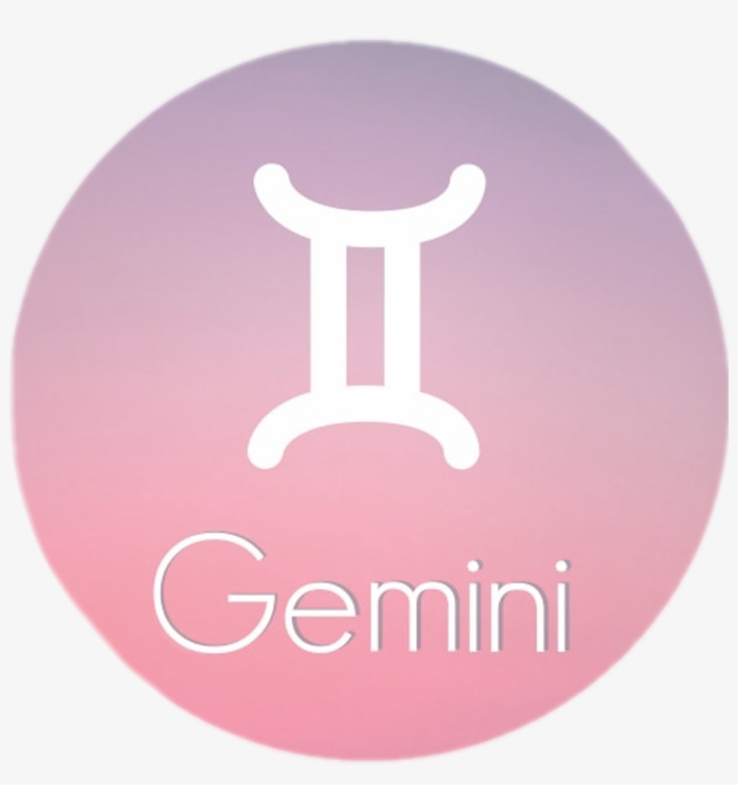 Pastel Sticker - Gemini, transparent png download