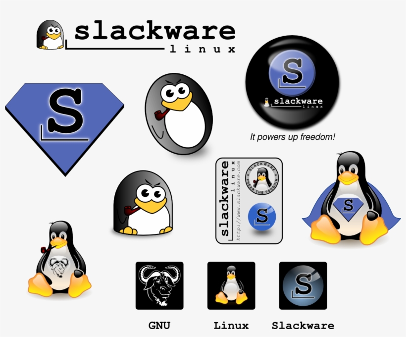//slackware Linux Graphics - Linux, transparent png download