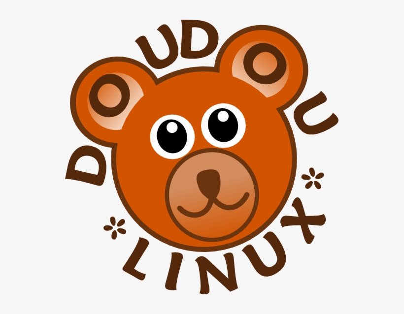 Doudou Penguin Linux Art 555px - Cartoon Bear Face, transparent png download