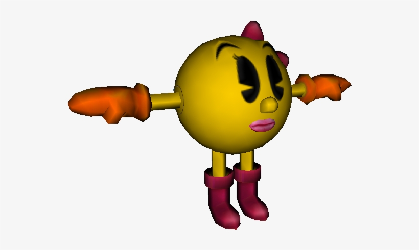 Download Zip Archive - Ms Pac Man Model, transparent png download