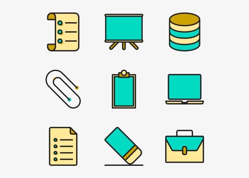 Office Supply - E Commerce Color Icon, transparent png download