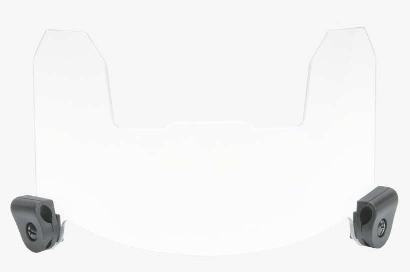 Clear View Youth Football Helmet Shield Clear - Monochrome, transparent png download