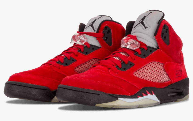 Air Jordan 5 V Retro Grey Pink - Air Jordan 5 Raging Bull, transparent png download