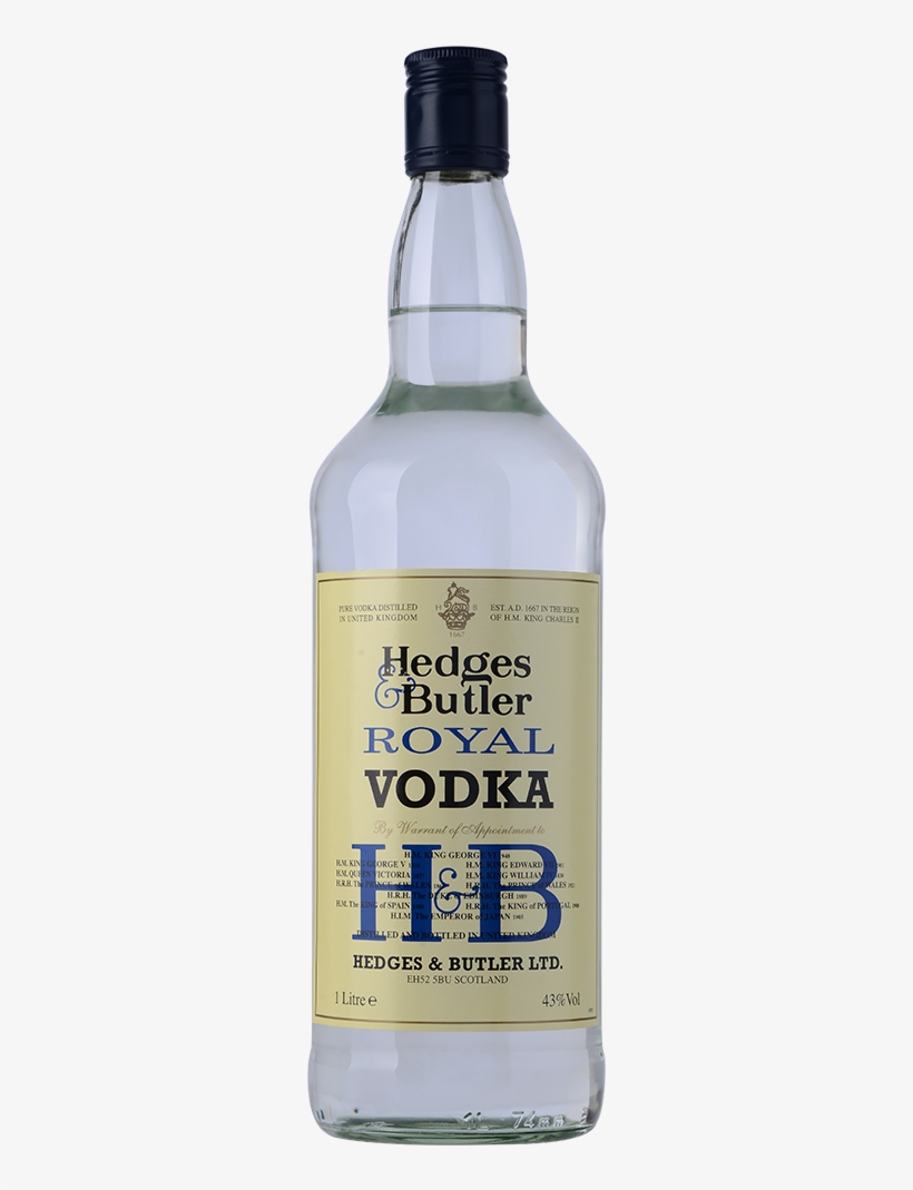 Hedges & Butler Vodka 1l - Hedges And Butler Vodka, transparent png download