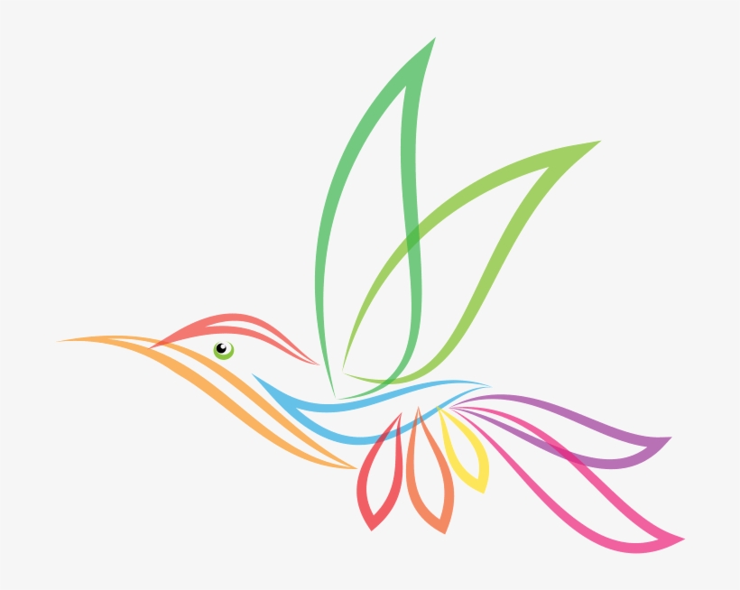 Tree Surgeon & Garden Hedge Cutting, Pruning & Leylandii - Abstract Hummingbird, transparent png download