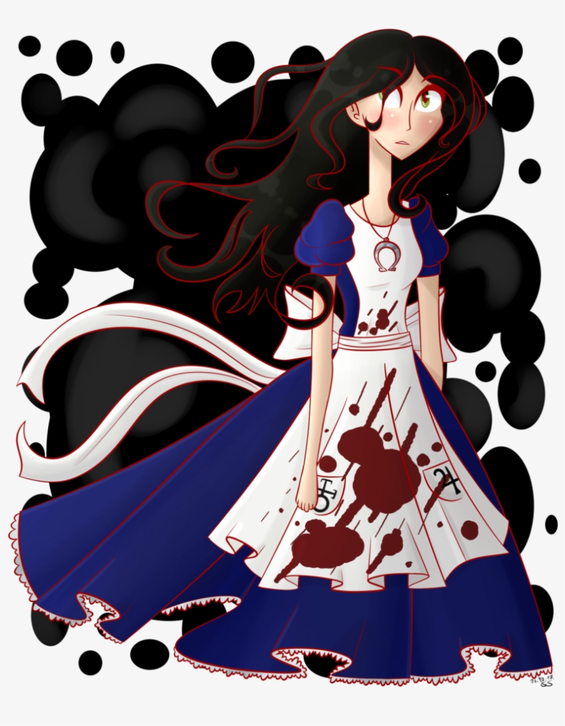 Alice Liddell By Drekisaga Alice Liddell, Alice Madness - Cartoon, transparent png download