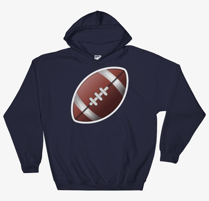 American Football-just Emoji - Sweatshirt, transparent png download