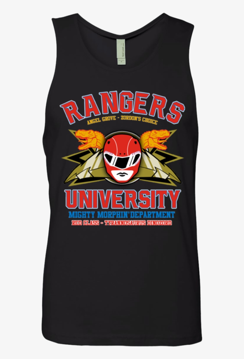 Red Ranger Men's Premium Tank Top - Top Transparent PNG - 1155x1155 ...