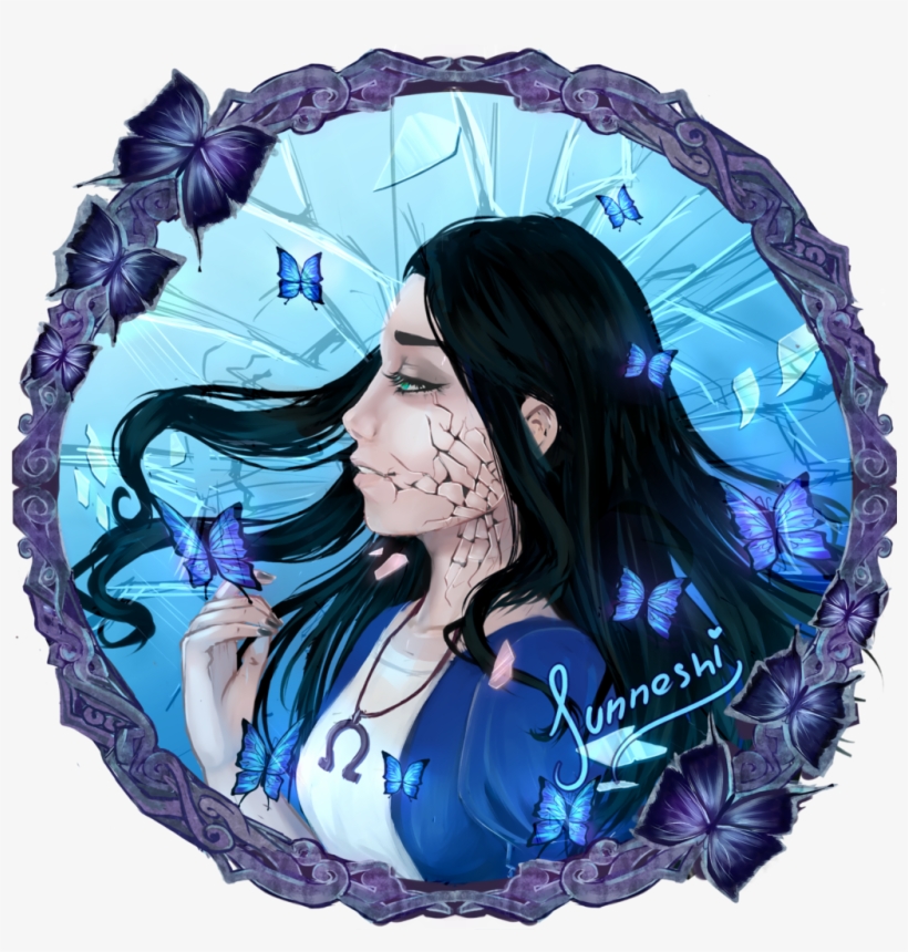 Alice Madness Returns, Halloween Horror, Inktober, - Illustration, transparent png download
