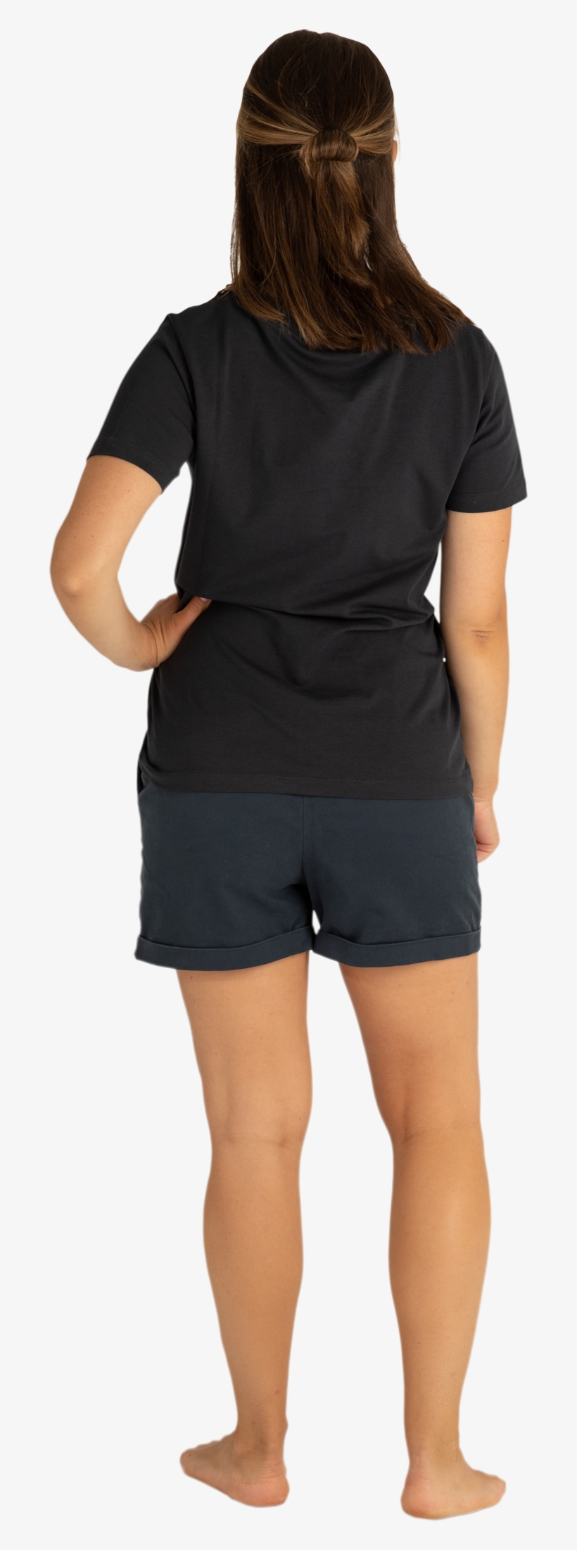 Em Mil T-shirt Anchor Navy - Standing, transparent png download