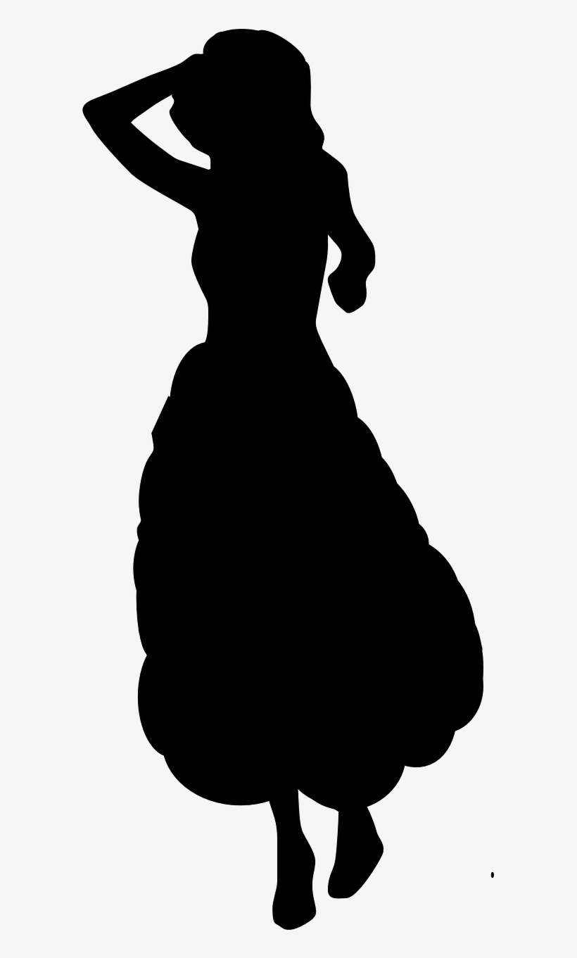 Lady Silhouette, transparent png download