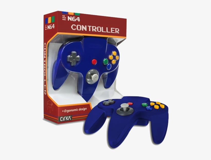 Cirka N64 Controller, transparent png download