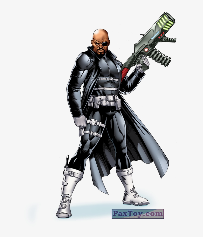 Vital Stats Paxtoy 10 Nick Fury - Action Figure, transparent png download