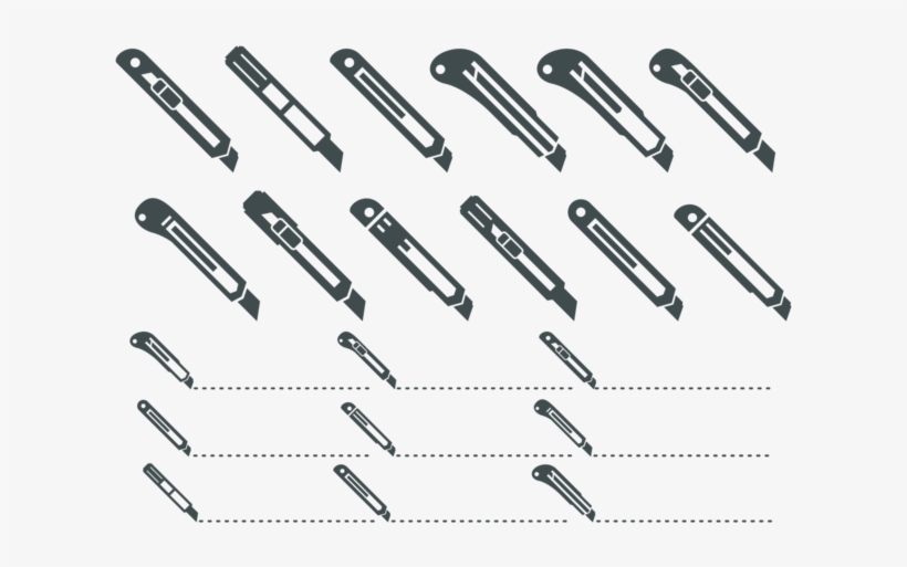 Cut Here Cutter Vector - Cutter Vector, transparent png download