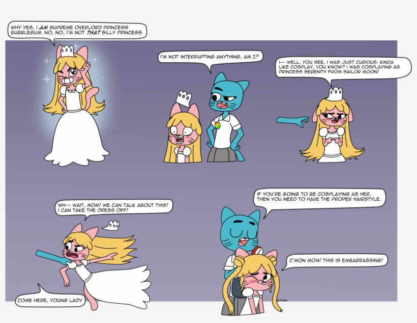 Serene Cosplay - Amazing World Of Gumball Tg, transparent png download