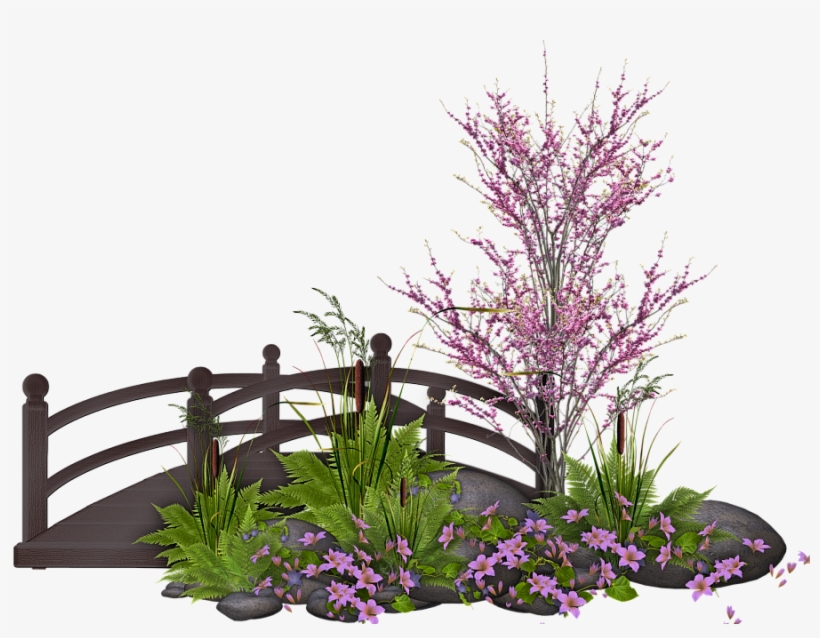 01 Tp Blossomdeco 01a Tp Bridge 02 Tp Butterfly 02 - Lobelia, transparent png download