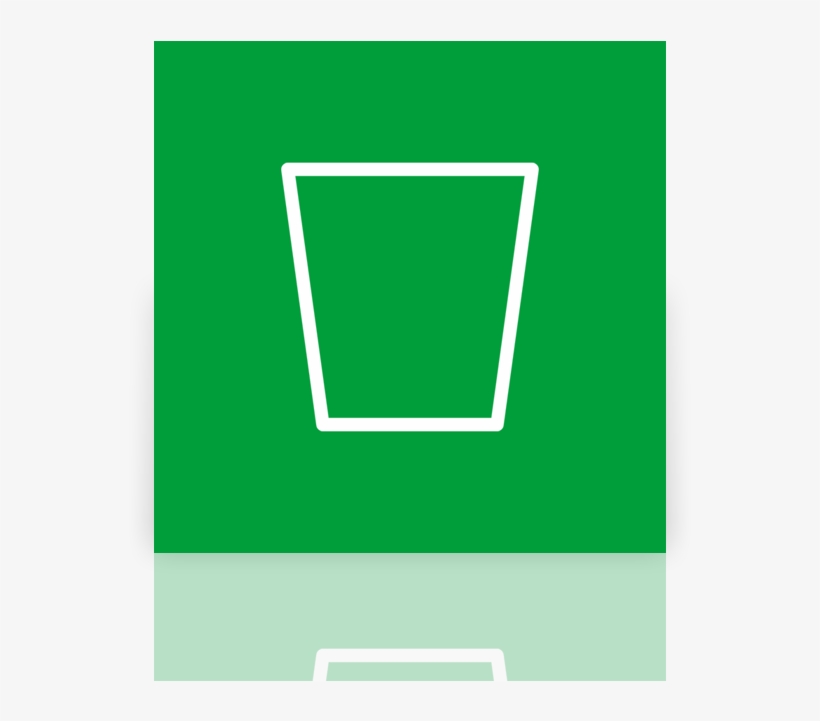 Recycle Bin Empty Alt Mirror - Sign, transparent png download