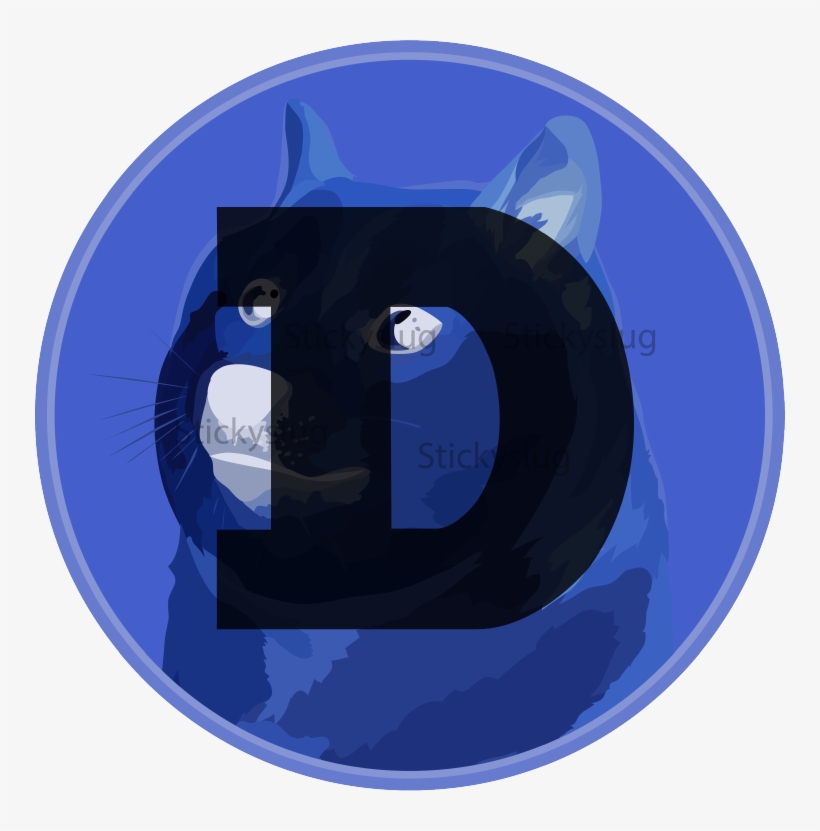 Doge Sticker - Circle, transparent png download