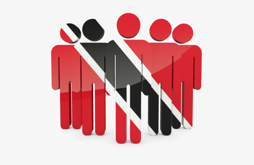 Illustration Of Flag Of Trinidad And Tobago - Trinidad And Tobago Icon, transparent png download
