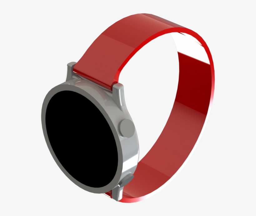 Red Silver Isometric - Circle, transparent png download