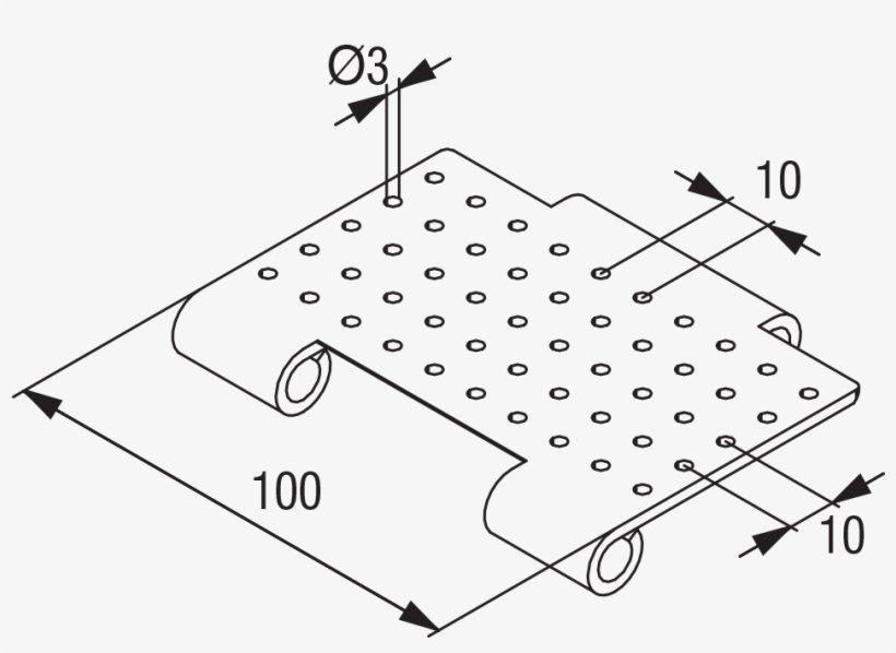 Perforated Surfaces - Diagram, transparent png download